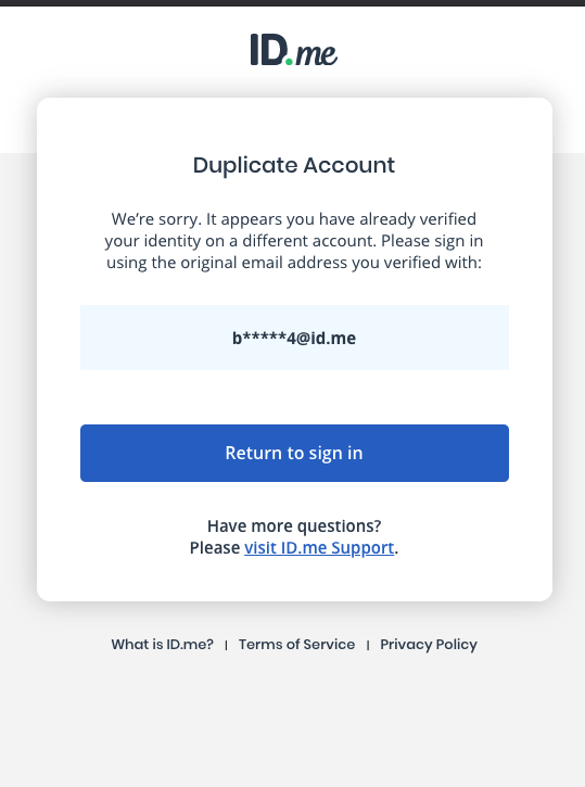 I have more than one account id me help center