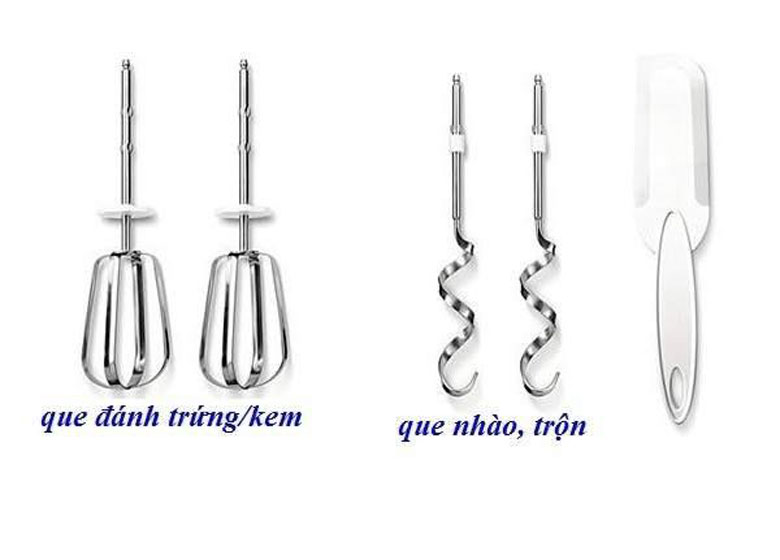 Cách sử dụng máy đánh trứng đơn giản