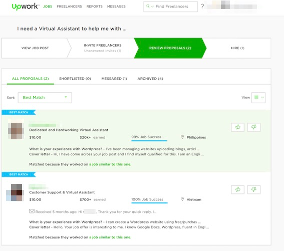 upwork freelance digital marketing