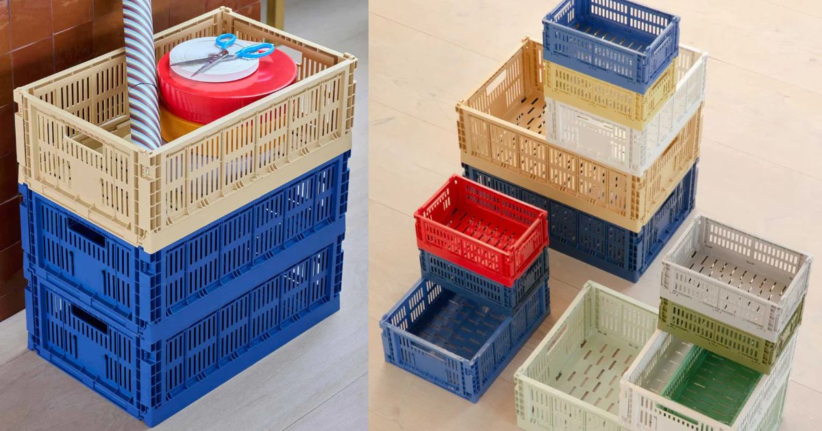 hay colour crate