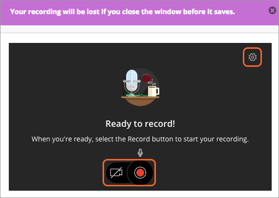 Image showing record button