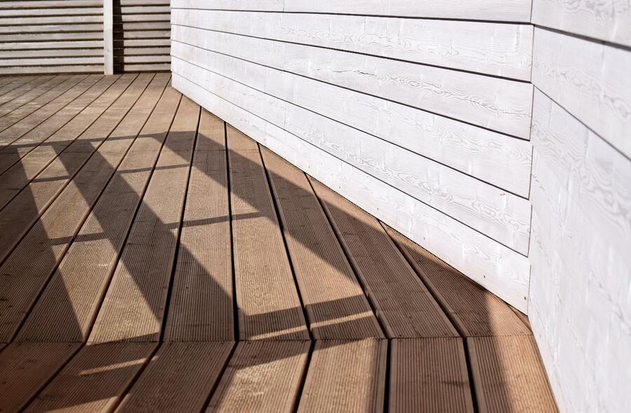 wooden decking