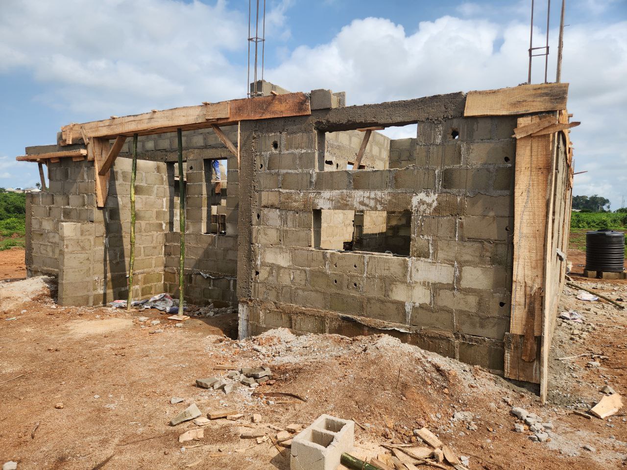 Hybrid Landtech off-plan home in Epe, Lagos: what we've done so far