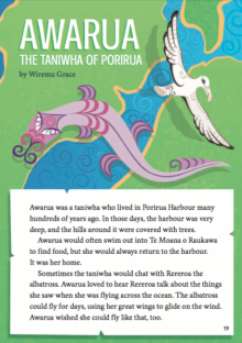 Image result for Awarua the porirua taniwha book