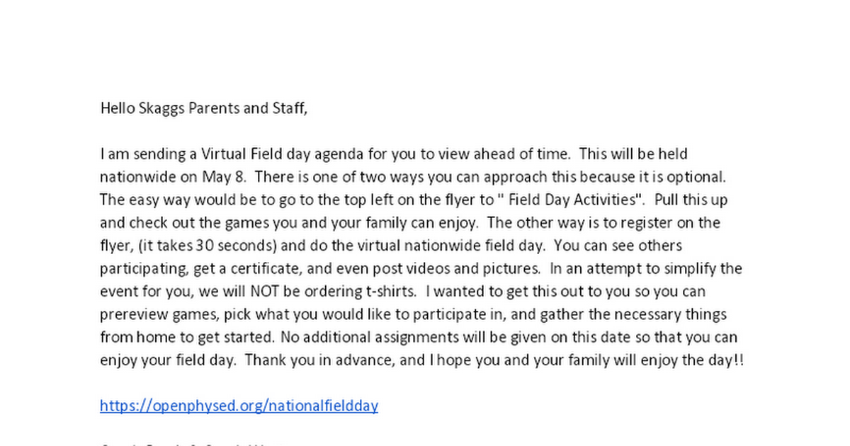 Virtual Field Day