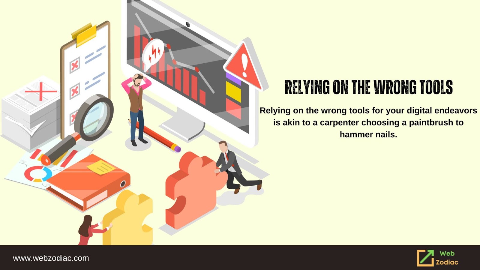 Relying with wrong tools image