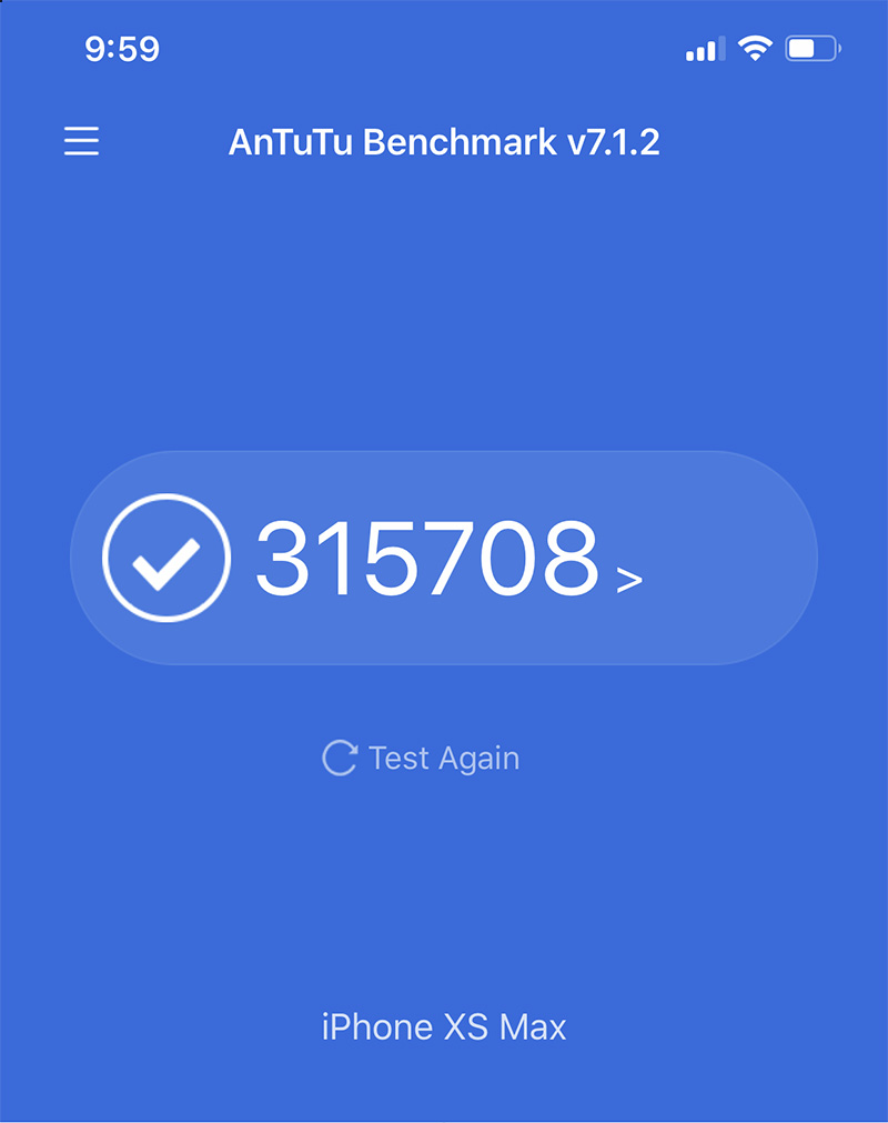 Điểm Antutu Benchmark iPhone Xs Max Điểm Antutu Benchmark iPhone Xs Max