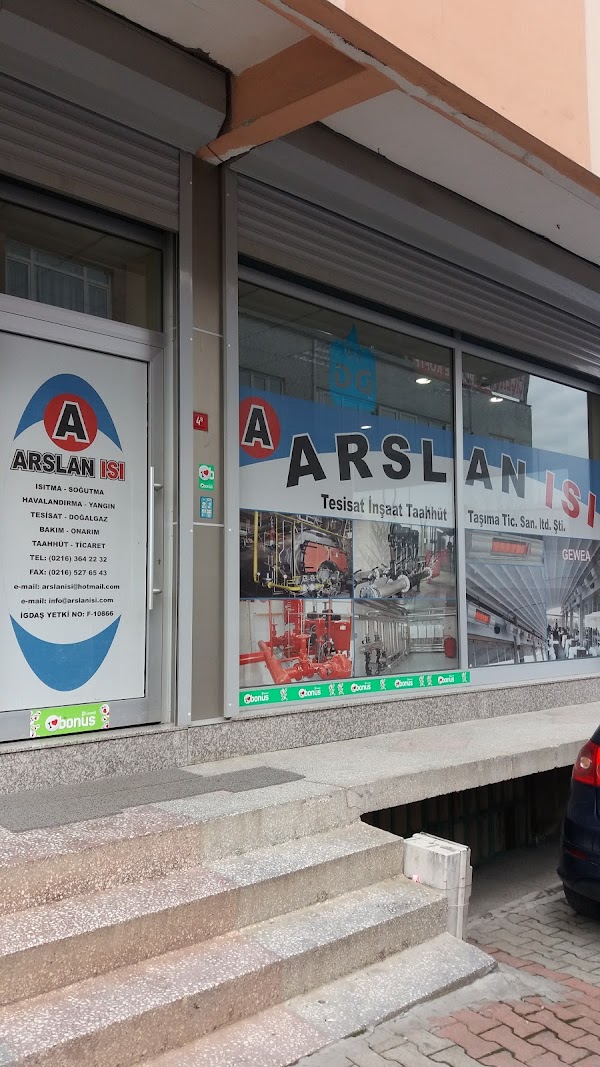 Arslan Isı Tesisat İnşaat Taahhüt Taşıma Tic.San.Ltd.Şti.