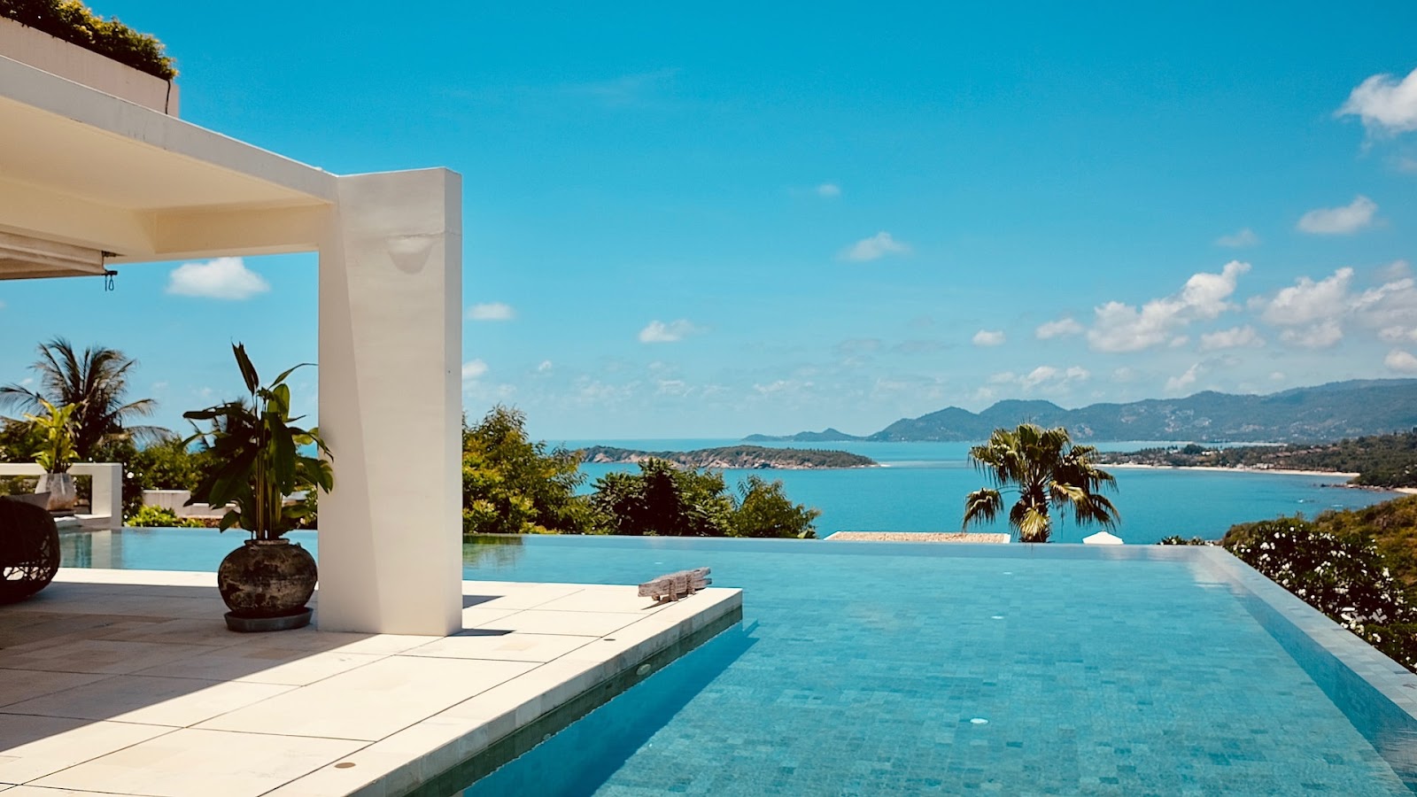 luxury hotel overlooking beach