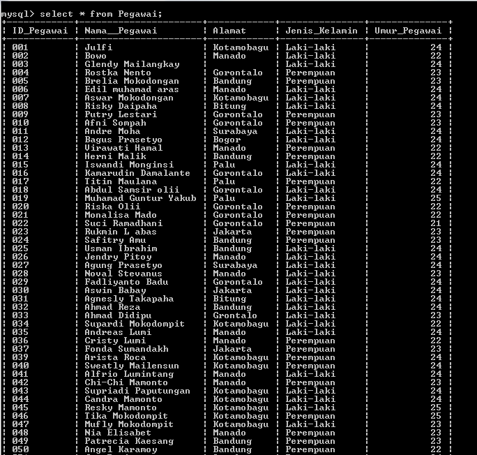 C:\Users\Aras\Documents\Tugas semester 1\Basis data\Tugas besar\4 IsiTabel 100 Record\Capture10.PNG