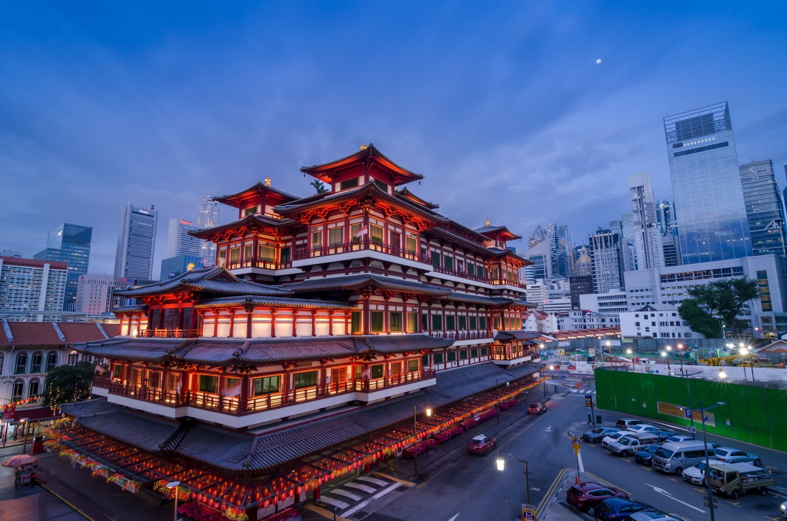 View of Chinatown