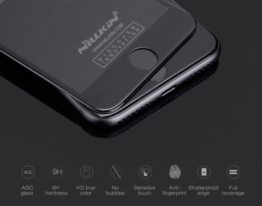 Kính cường lực toàn màn hình dành cho iPhone 7 Plus, 8 Plus
