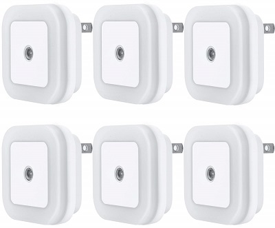 Uigos Plug-in LED Night Light: Best Budget Set