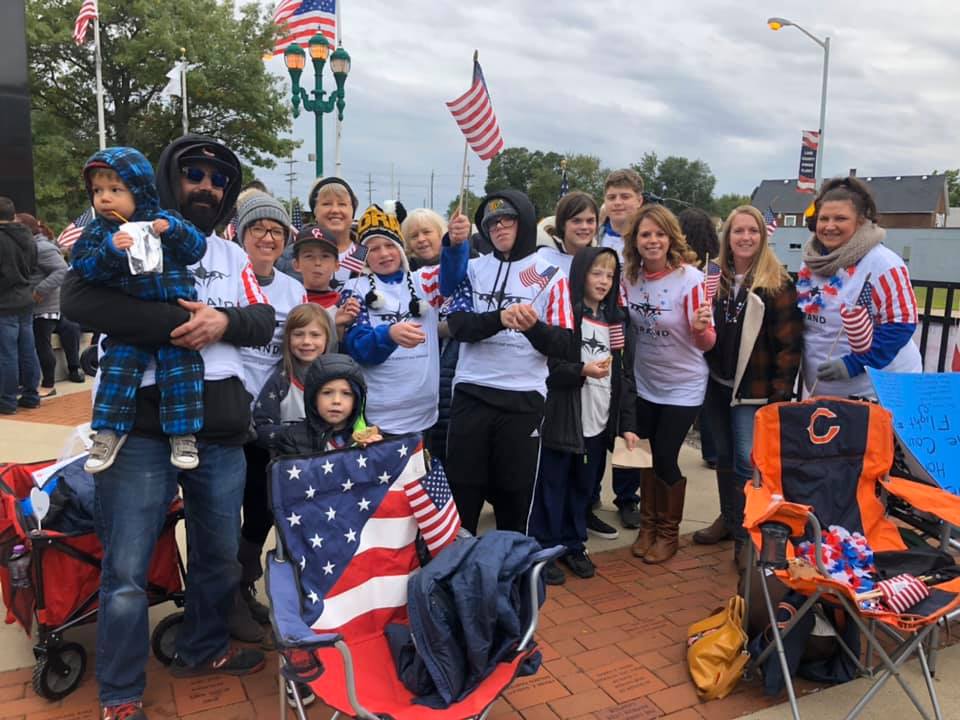 Honor Flight Reception in Lake County