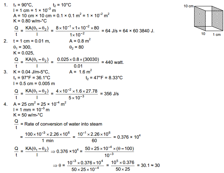 Heat Transfer HC Verma Concepts of Physics Solutions