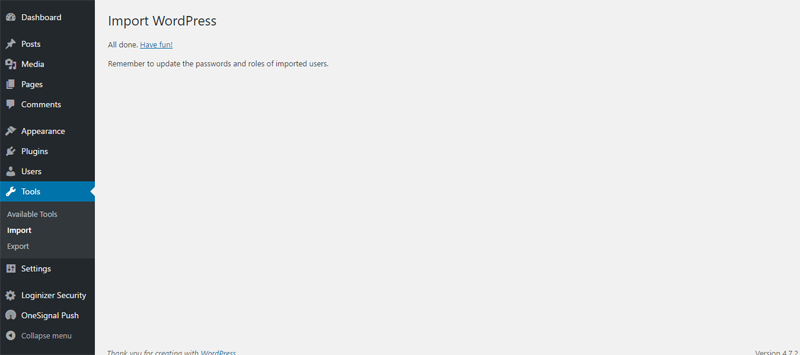 importar-conteúdo-para-auto-hospedado-wordpress-completo
