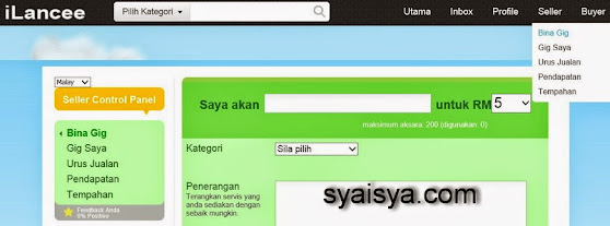 Buat Duit Tanpa Modal Di iLancee.com