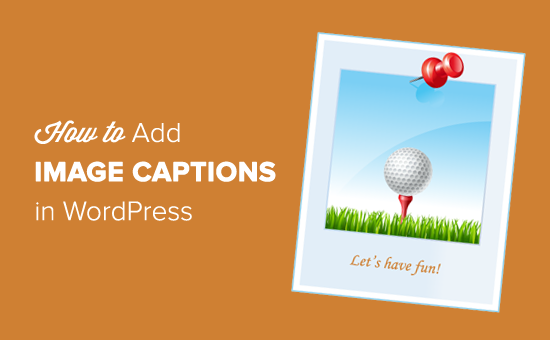Como adicionar legenda a imagens no WordPress