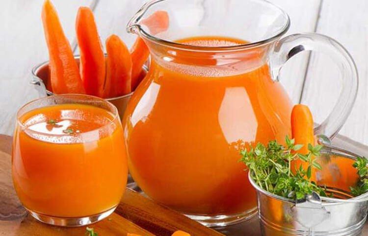 Nước ép cà rốt là một trong các loại nước ép rau củ tốt cho sức khỏe