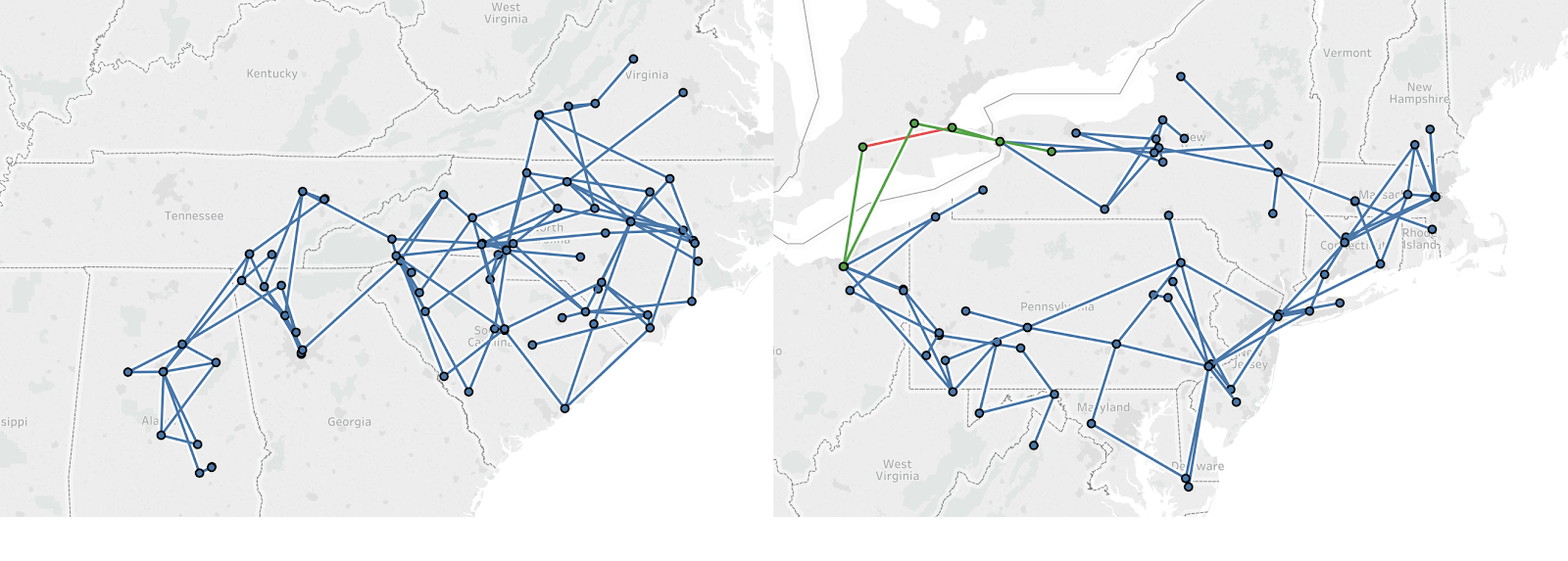 FCC Linked Station Sets compiled from Phase Assignment Tableau File