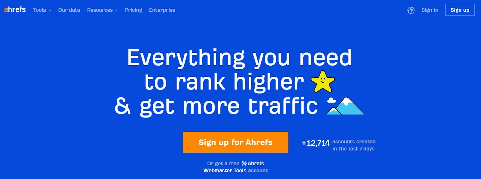 функціонал Ahrefs