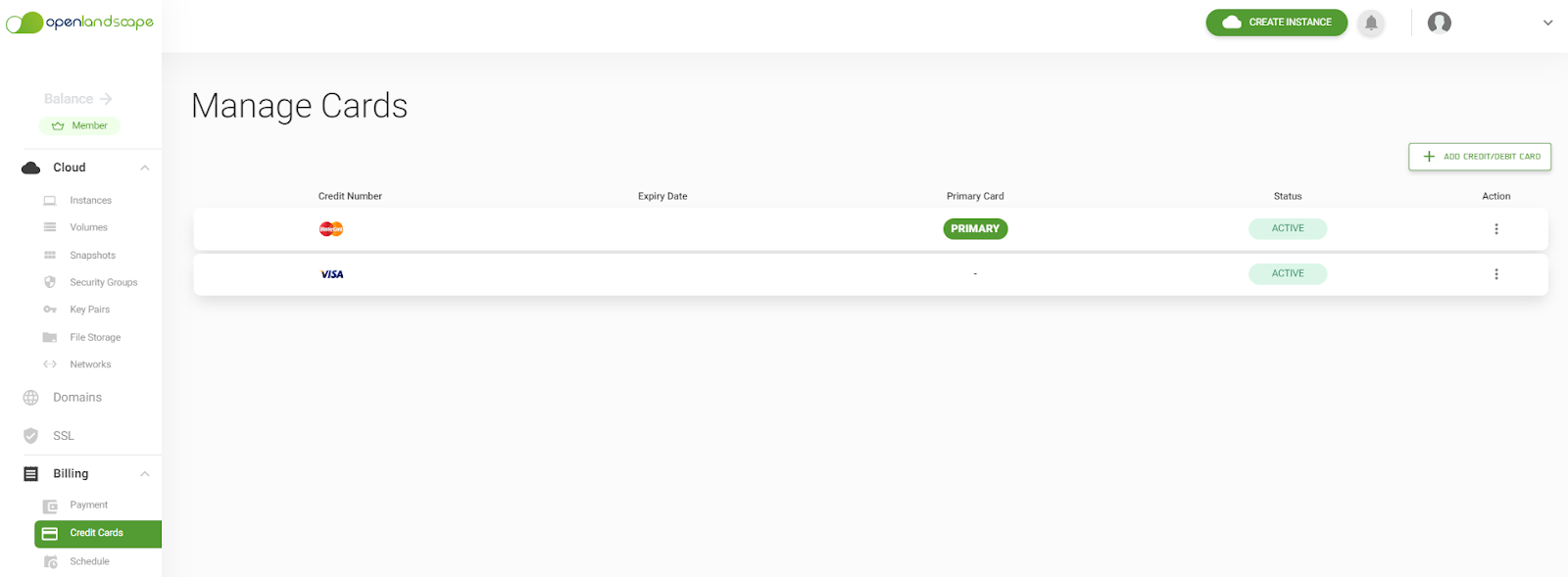 บัตรเครดิตอันใหม่