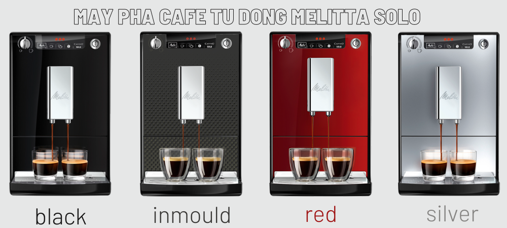 Máy pha cà phê văn phòng Melita Caffeo Solo