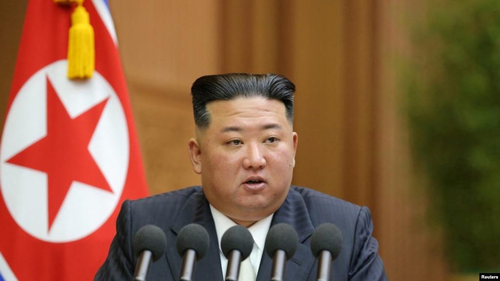 Nhà lãnh đạo Triều Tiên Kim Jong Un phát biểu trước Quốc hội sau khi thông qua luật về chính sách vũ khí hạt nhân ngày 8/9/2022.
