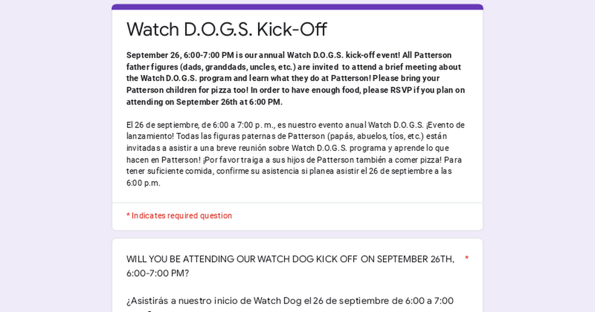 Watch D.O.G.S. Kick-Off