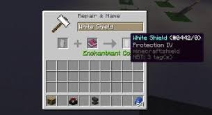What are Shield Enchantment lists in Minecraft?
