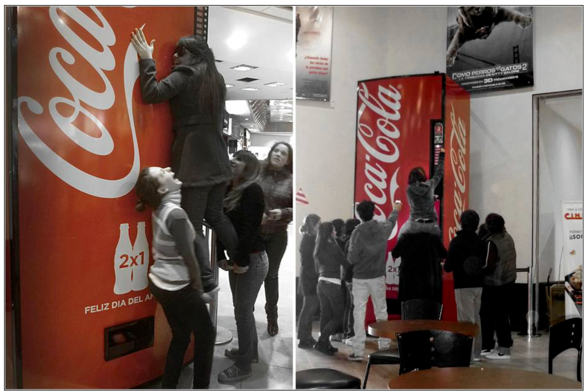 Image of Coca-Cola 'The Friendship Machine' by Ogilvy Argentina