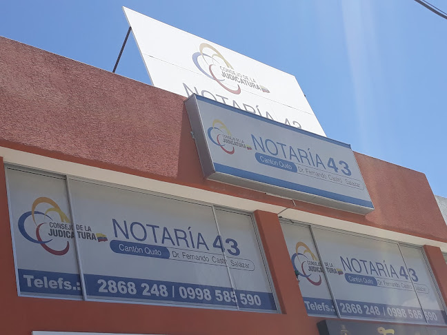 Opiniones de Notaría 43 en Quito - Notaria