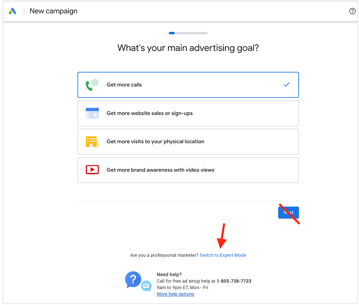 Как настроить учетную запись в Google Ads