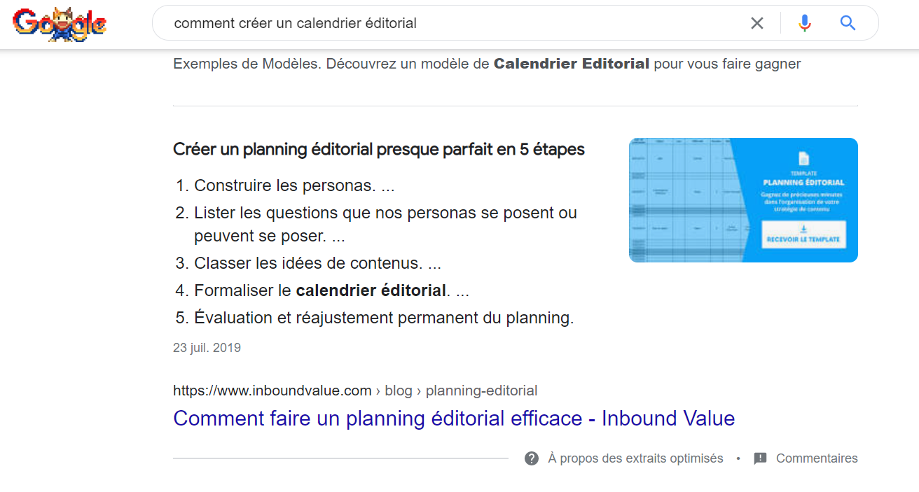 planning éditorial seo