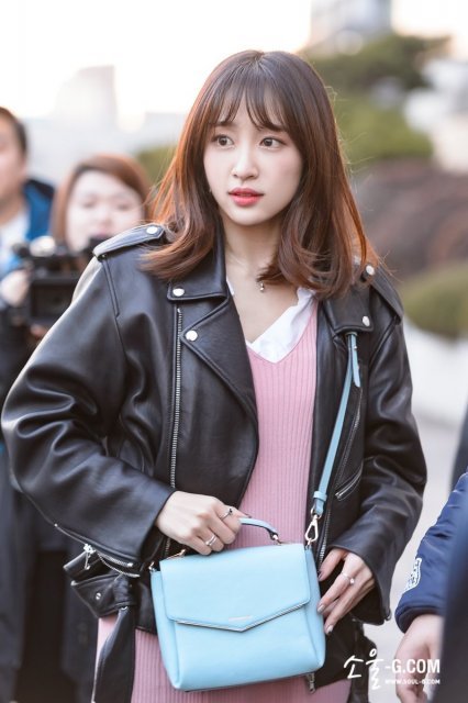 jaket kulit korean style wanita