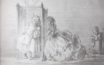 Una extraña confesión», dibujo de Gustavo Adolfo Bécquer ...