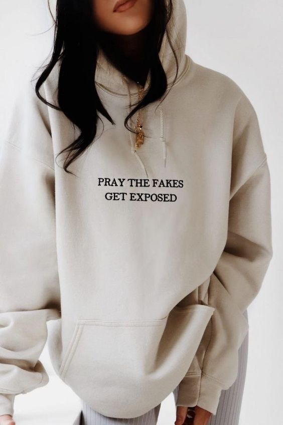 Áo hoodie local brand truyền thống tay dài có phần túi màu trắng trơn