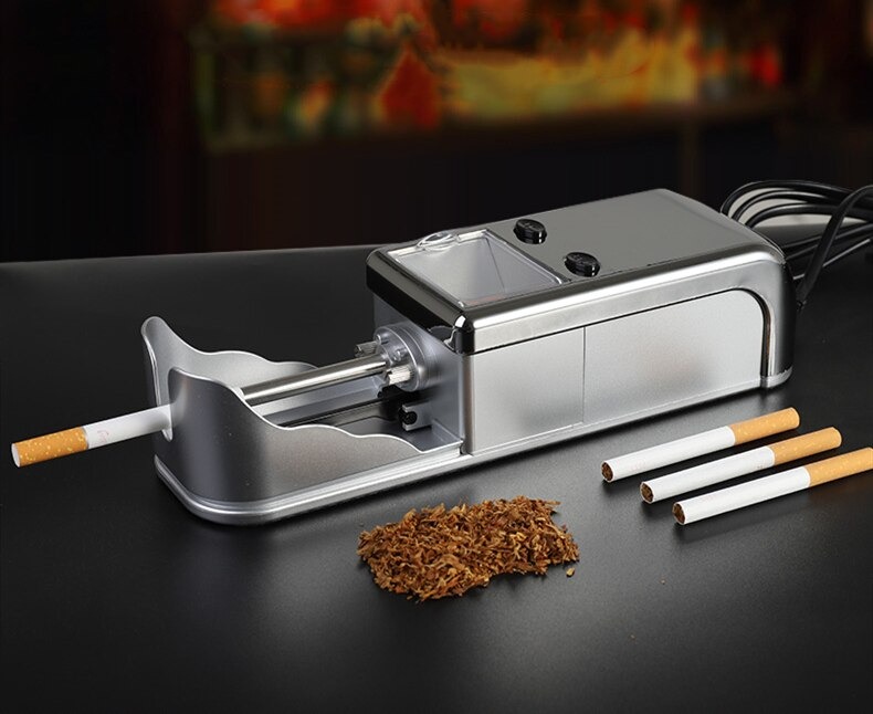 Electric Automatic Cigarette Injector Rolling Machine Easy Tobacco Maker Roller eBay