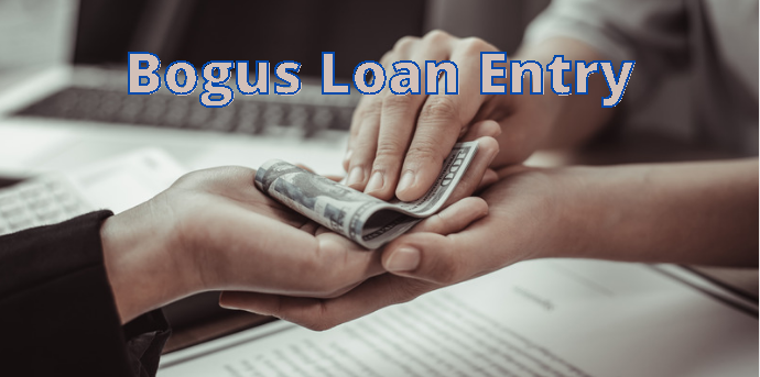 Bogus loan entry