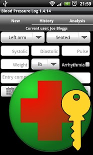 Download Blood Pressure Log Pro apk