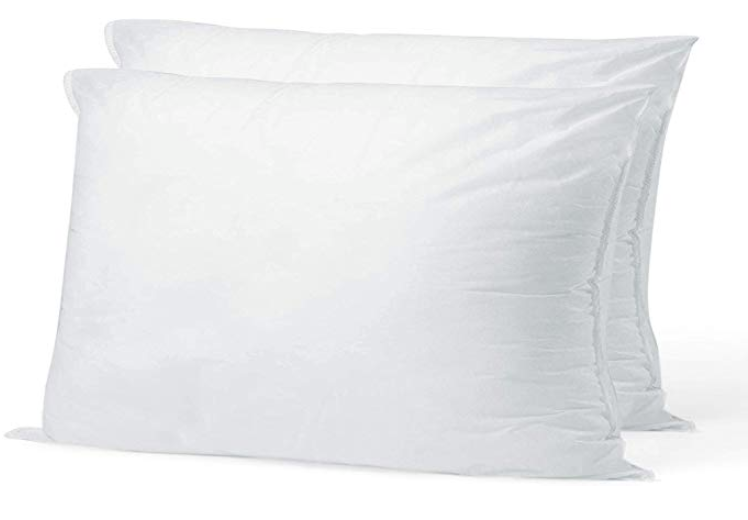 King sized pillows act as short body pillows