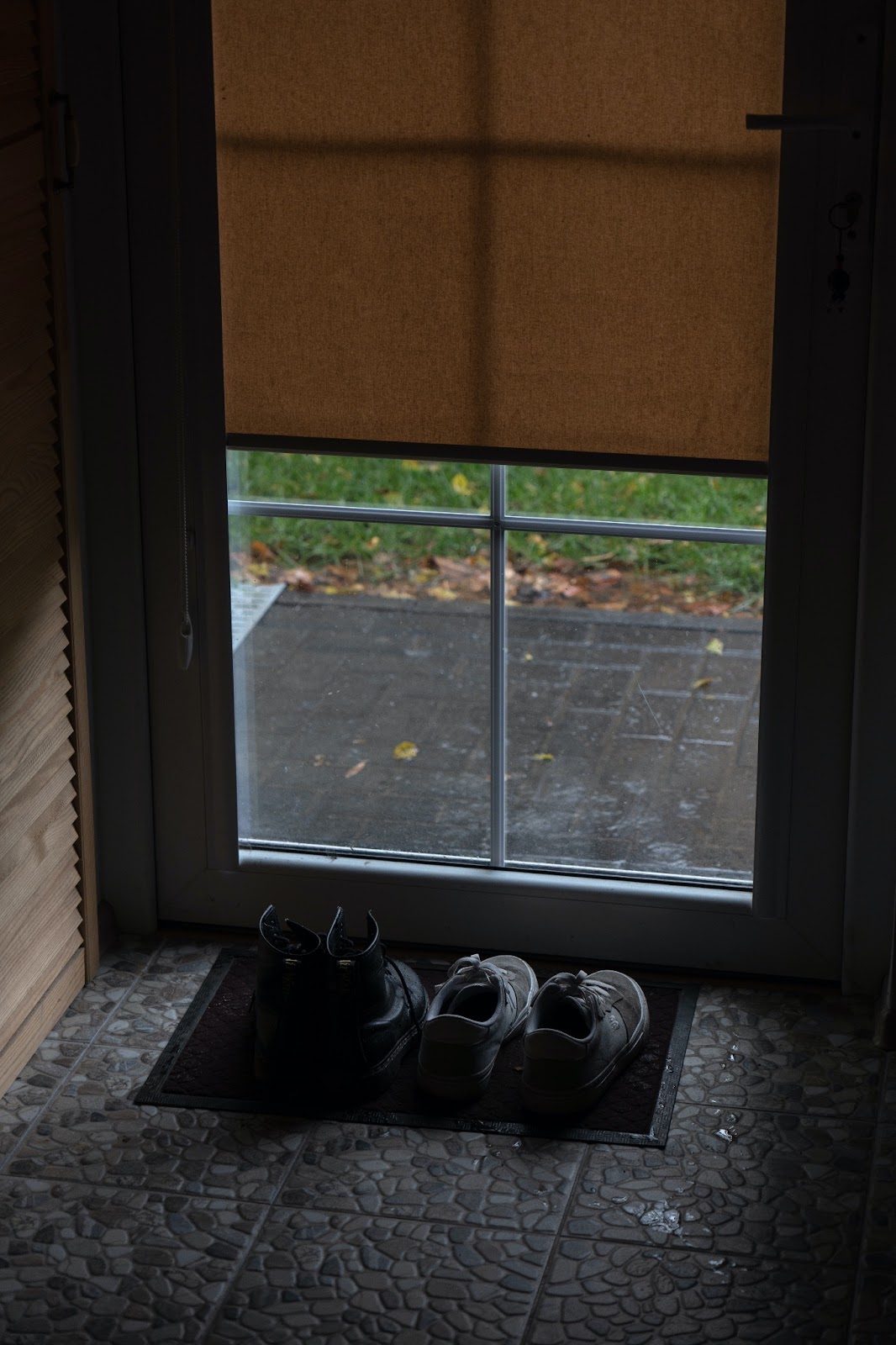 Shoes by the door