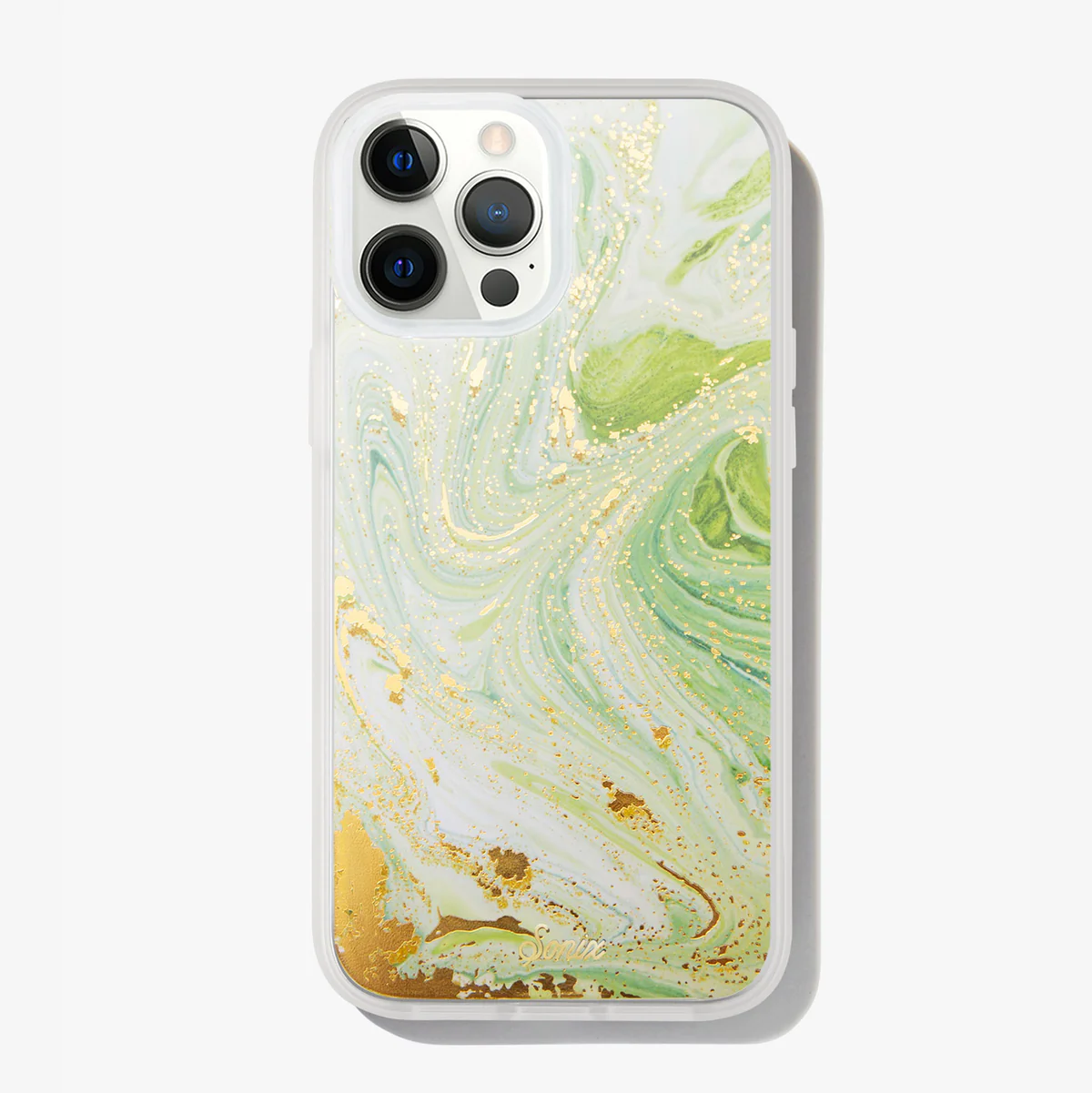 jade marble sonic phone case