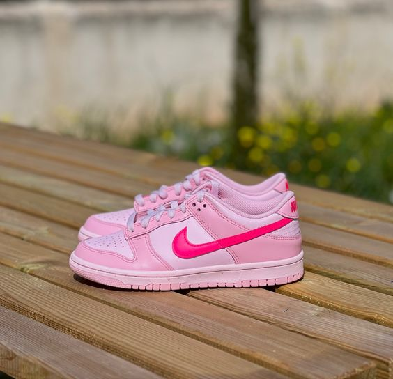 Another picture of the triple pink dunk
