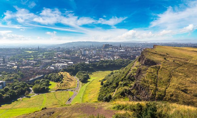 The view from Arthur's seat  (Shutterstock)