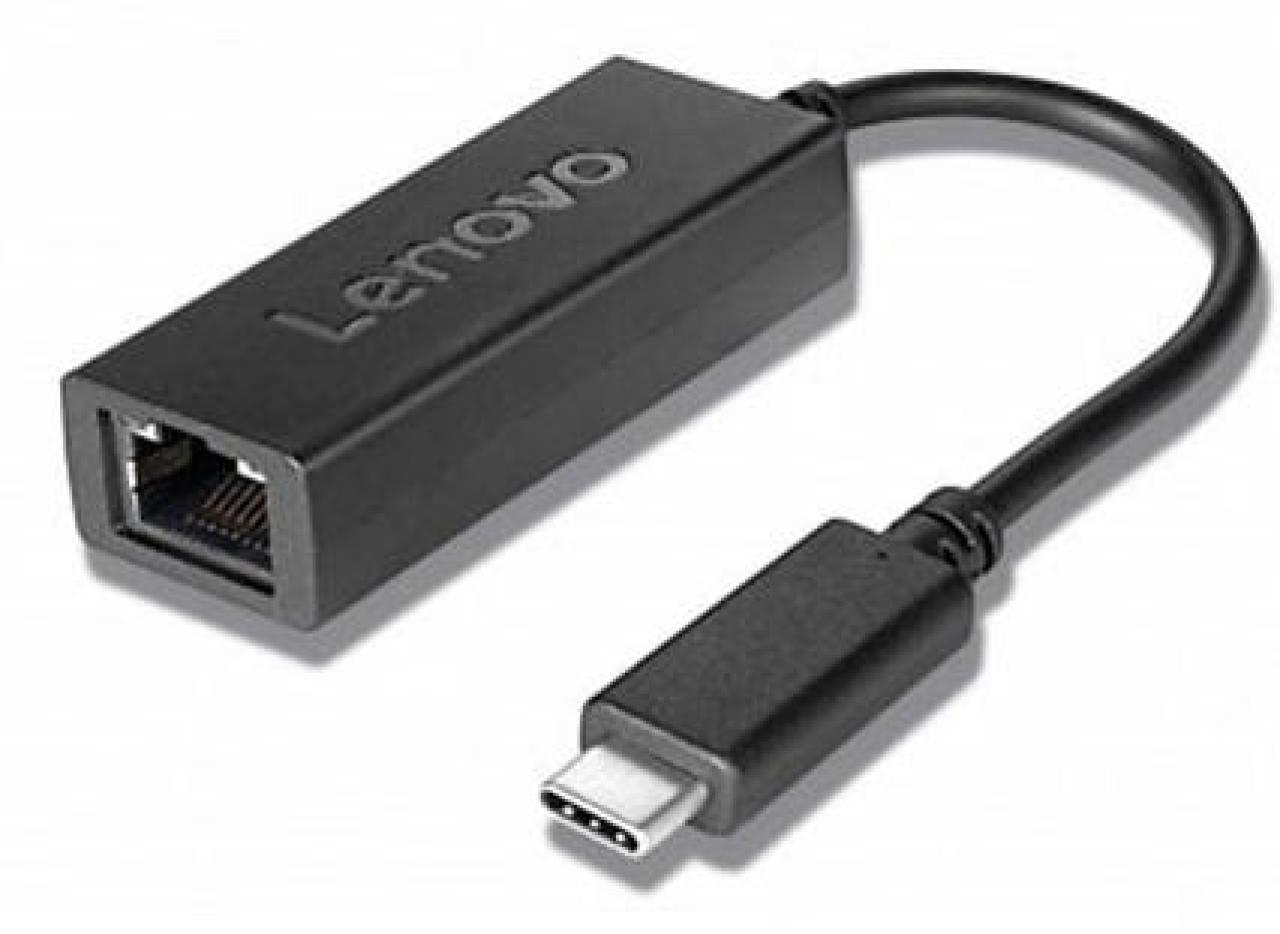 Переходник Lenovo USB C на Ethernet Adapter (4X90L66917) -  в .