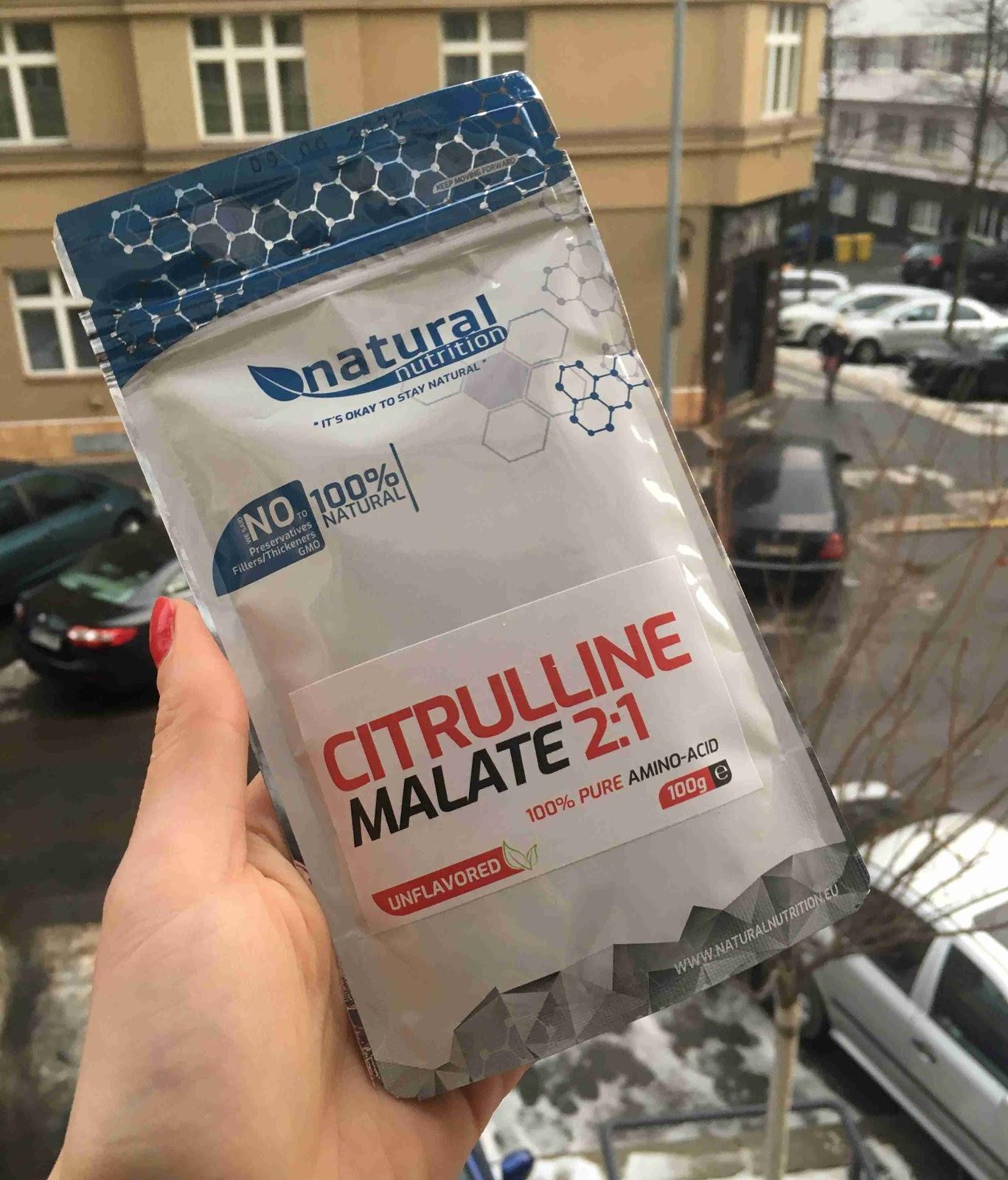 Recenze NaMaximum: Aminokyseliny citrulin malát