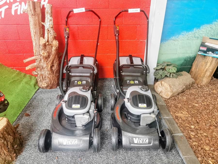 Two new two stroke mowers