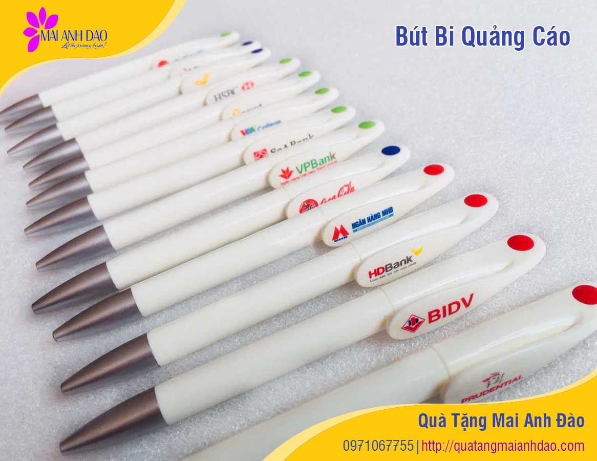 Quà tặng nhận diện thương hiệu - Bút quảng cáo
