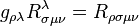 g_{\rho\lambda}R^\lambda_{\sigma\mu\nu} = R_{\rho\sigma\mu\nu}